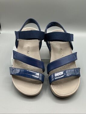 VIONIC Blue Comfort Sandals
Adjustable Straps Orthotic Support Casual Walking, 7